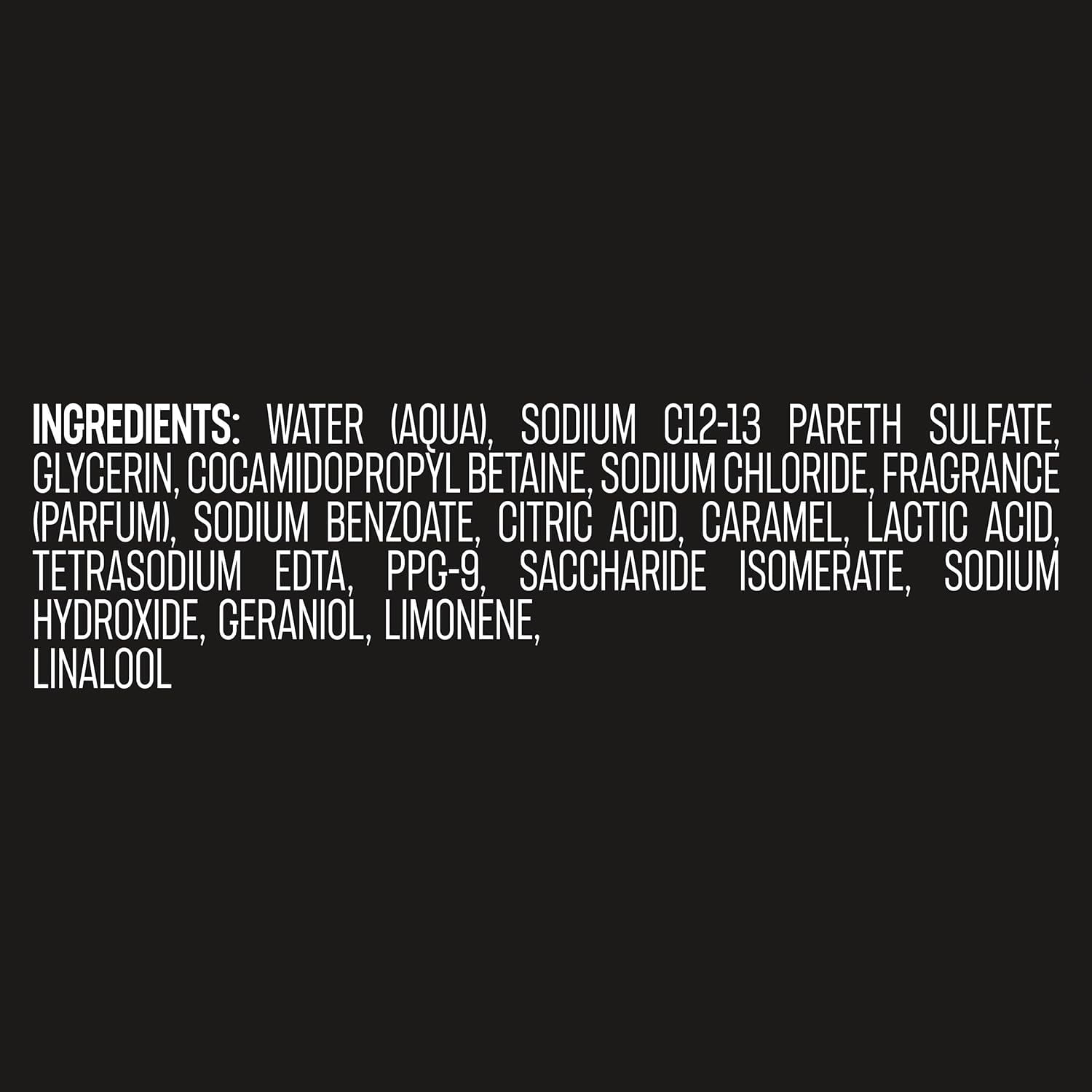 Axe Shower Gel, Dark Temptation 16 oz (Pack of 3)