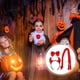thumbnail image 5 of 1 juego de disfraz de diablo para Halloween, diadema con cola de diablo, pajarita, disfraz de diablo para cosplay, 5 of 6