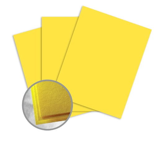 NEENAH PAPER Color Paper 24lb 8 1/2 x 11 Sunburst Yellow 500 Sheets 22591 