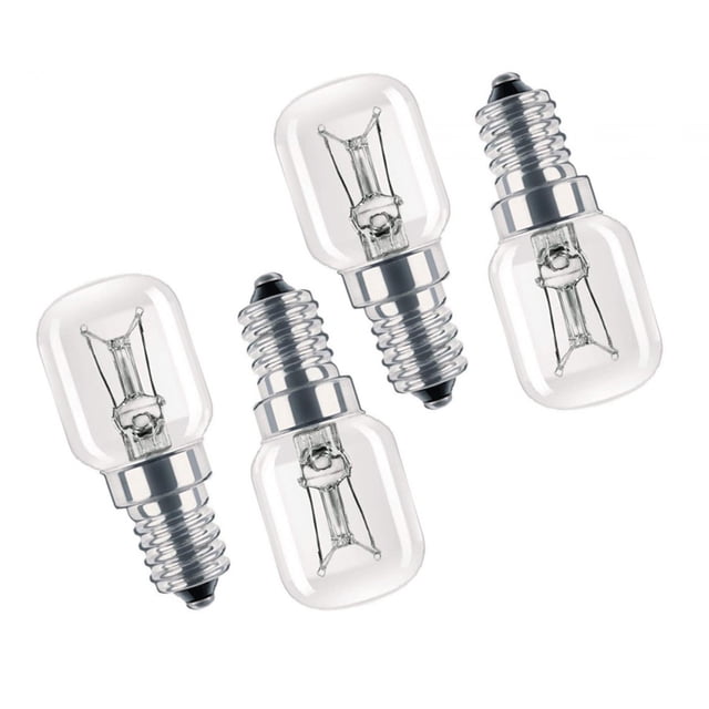 Foco,Bombilla Para Horno Lámpara Para Horno Lámpara E14 Bombilla Para Estufas,Bombilla Resistente al Calor T22 300°C 15W Blanco,Bombillas para microondas Bombilla de lámpara de sal de 220 V Soledad Foco