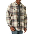 thumbnail image 3 of Wrangler Men's Sherpa Lined Flannel Heavyweight Shirt Jacket, 3 of 4