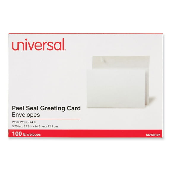 Peel Seal Strip Business Envelope, #a9, Square Flap, Self-adhsve Closure, 5.74 X 8.75, White, 100/box