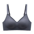 thumbnail image 1 of Brasier Mujer Sujetador sin Costuras para Mujer con Pequeño Push up y Soporte Suave Secundario sin Aros Mediana, 1 of 2