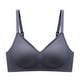 thumbnail image 1 of Brasier Tela de Mantequilla Sujetador sin Costuras para Mujer con Pequeño Push up y Soporte Suave Secundario sin Aros Grande, 1 of 2
