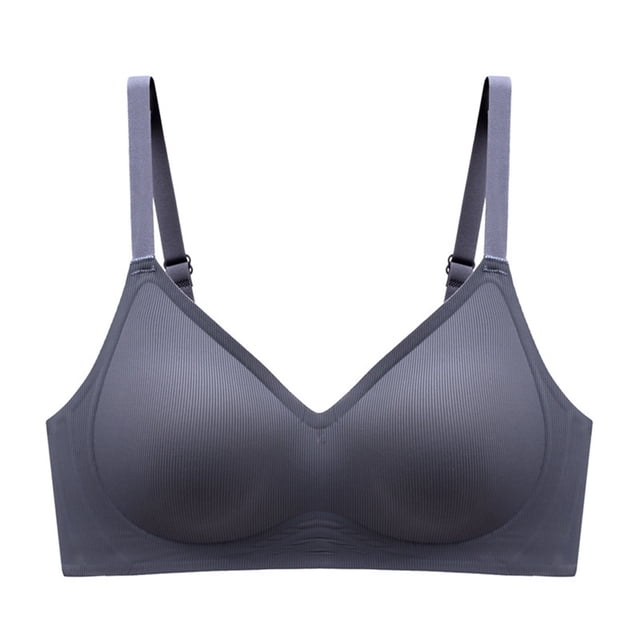 Brasier Mujer Sujetador sin Costuras para Mujer con Pequeño Push up y Soporte Suave Secundario sin Aros Mediana