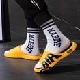 thumbnail image 4 of Zapatillas de verano para hombre, informales, con suela de EVA, suaves, para exteriores, playa, antideslizantes, ligeras, impermeables, con plataforma, sandalias de interior para hombre, 4 of 5