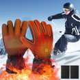 thumbnail image 1 of Yhsdtq,Ends Tonight,Heated Riding Gloves, Winter Outdoor Warm, Touch Screen, Windproof Insulation, Full Zip Design, For Skiing Fishing, 10-Hour Battery, Waterproof Fabric, Sports Gear, 1 of 9