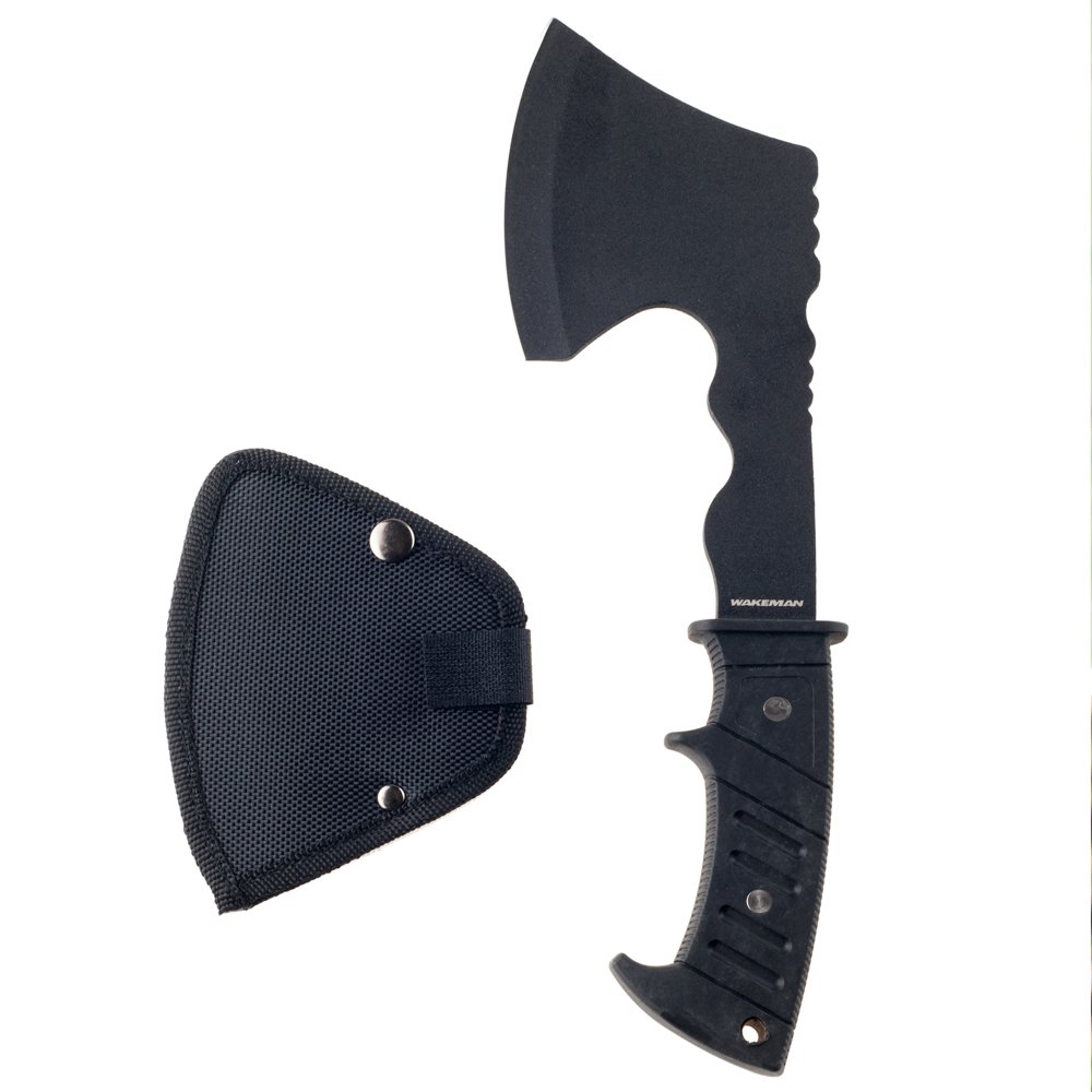 Tactical Camping Axe Outdoor Hatchet With Nylon Sheath 12 Inches By Wakeman Outdoors Walmart
