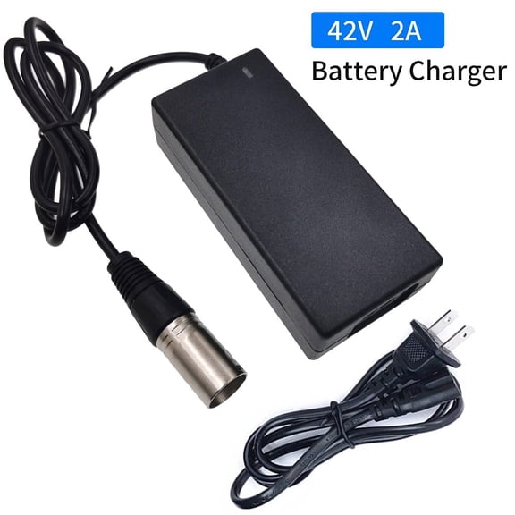 42V 2A Fast Charger with XLR Connector for 36V Lithium Battery & Power Devices