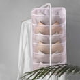 thumbnail image 5 of TUOBARR Non-woven Double-sided Storage Bag Washable Wardrobe Multi-pocket Bra Hanging Bag Door Rear Socks Storage Bag, 5 of 5