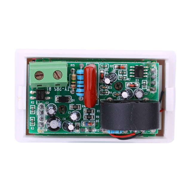 Pantalla LCD digital, comprobador de corriente de voltaje digital LCD CA 50 A, medidor de corriente de voltaje compacto y liviano