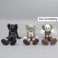 thumbnail image 3 of 1Pcs 9cm Figura De Anime KAWS XX Ojos Postura Mentir PVC Figuras De Acción Modelo Juguetes Muñeca Decoración De Coche Para Habitación Edición Limitada 2023 Regalo De Cumpleaños Para Amigos, 3 of 4