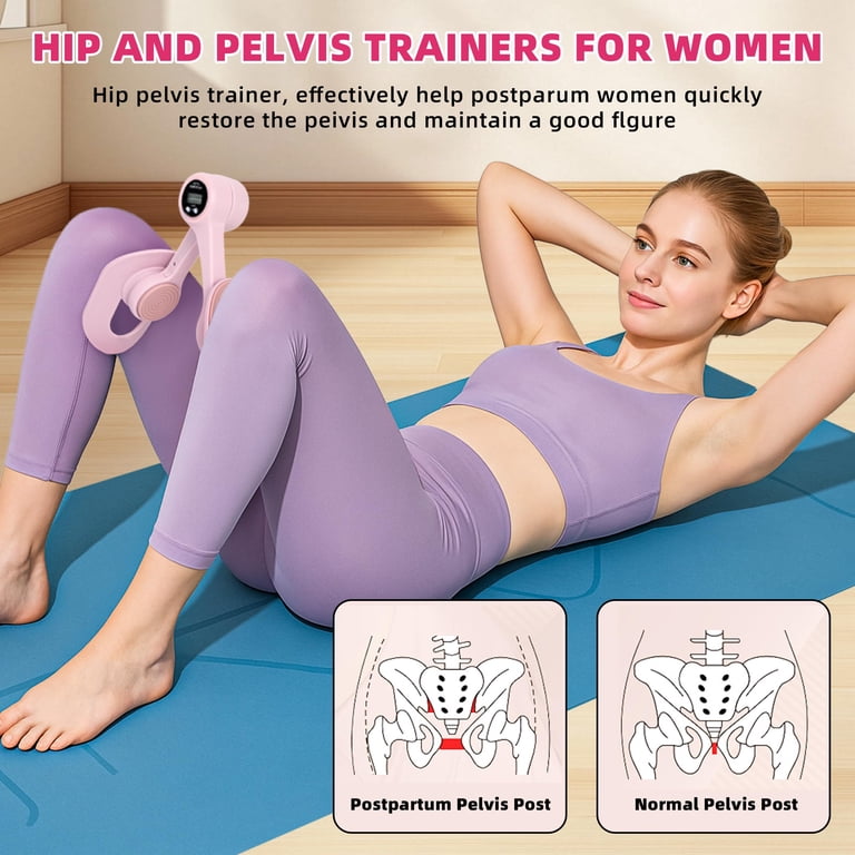 Pelvic Floor Trainer, 9.25 Inches Thigh And Pelvic Exerciser