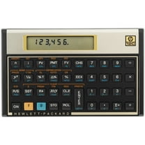 HP 12C Financial Calculator 10-Digit LCD, Multicolor