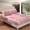 Rose Pink, variant on Erosebridal Dessert Donut Fitted Sheet Set Full, Cute Cake Bedding Full Size, Cartoon Decorative 3pcs（No Top Sheet）