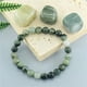 thumbnail image 5 of Pulsera de piedra estilo vacacional, hecha a mano, elástica y con cuentas, para hombre y mujer, bisutería informal., 5 of 5
