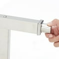 thumbnail image 7 of 48x30 Inch NSF Stainless Steel Prep Table, Commercial Folding Work Table with Undershelf, 500+420 Lbs Capacity, No Assembly, Portable for Restaurant Kitchen, Food Truck, Camping & Home Use, 7 of 7