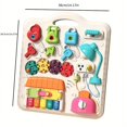 thumbnail image 2 of Infant Puzzle Game Table, Can Be Hung With Table Legs For Logical Thinking Training Early Education Toys, Suitable For Children, 2 of 4