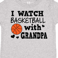 thumbnail image 4 of Inktastic I Watch Basketball with Grandpa Boys Toddler T-Shirt, 4 of 5