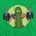 thumbnail image 2 of Rick and Morty I Love Myself Unisex Adult Pull-Over Hoodie, Kelly Green, Medium, 2 of 5