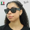 thumbnail image 2 of Ray-Ban RB0840S MEGA WAYFARER Square Shaped Non-Polarized Sunglasses for Men & Women - Includes Official RAYBAN Eyewear Kit - Ideal Formal & Casual Wear Sunglasses - 0 Lens, 2 of 8