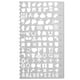thumbnail image 2 of Dibujo hueco s pntils de pintura del dibujo del Acero inoxidable Macarena Tipo3 Stencil Ruler Kids, 2 of 8