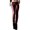 Red, variant on Slim Fit Rivet Patchwork Leather Pants Women Punk Style Drawstring Leggings