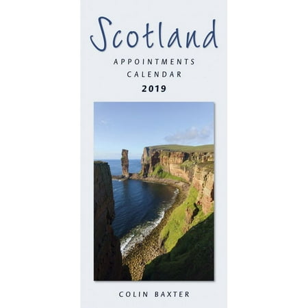 2019 Scotland Slim Calendar,  by Colin Baxter