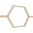 thumbnail image 3 of 81 7/8"W x 47 1/4"H x 3/8"T King Size Westmore Decorative Fretwork Wood Ceiling Panels, Red Oak, 3 of 10
