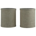 thumbnail image 2 of Urbanest 4x4x4.75" Drum Chandelier Shade, Off White Textured Linen, 2 of 5