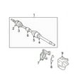 thumbnail image 3 of New Genuine Nissan Shaft Ft Drive 391011KB0A / 39101-1KB0A OEM, 3 of 10