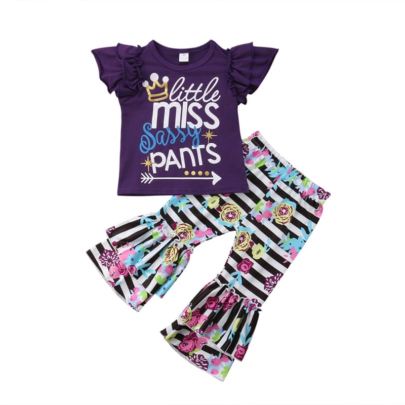 Leggings Matching Outfit 2Pcs Set Pink Lora Dora Baby Girls Cotton T-Shirt Tunic