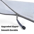 thumbnail image 4 of 30 Pcs A5 Document Pouch / File Bag Plastic Pvc Mesh Zip Filing Cabinet Folder, 4 of 5