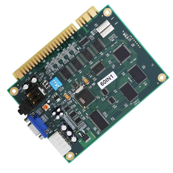 Board Game, New Score Saver Supports CGA And VGA Monitors Multicade PCB Board For Home For School For Studio For Travel