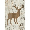 thumbnail image 3 of Murdock, Ramona 11x14 Black Modern Framed Museum Art Print Titled - Deer in Reverse, 3 of 5