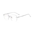 thumbnail image 4 of Gafas sin montura para adultos, gafas sin montura para compras en festivales de cumpleaños Plata, 4 of 10