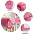thumbnail image 5 of Valentine Tablecloth Rectangle/Oval 60x102in Valentine''s Day Heart Gift Pink Plaid Tablecloths Waterproof Table Cloth for Kitchen Indoor Outdoor Table Cover for Dining/Party Decoration, 5 of 6