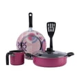 thumbnail image 3 of Juego de Olla Express Ekco 8 litros con Set de Cocina Rosa 10 piezas, 3 of 4