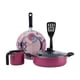 thumbnail image 3 of Juego de Olla Express Ekco 8 litros con Set de Cocina Rosa 10 piezas, 3 of 4