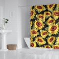 thumbnail image 2 of Waterproof Cute Sunflower Colorful Shower Curtain 72x72 Inch Boho Style Polyester Unique Shower Curtain for Bathroom Hotel Home Decor with 12 Plastic Hooks, 2 of 5