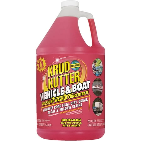 KRUD KUTTER Vehicle and Boat Cleaner,1 gal.,Bottle VB014