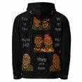 thumbnail image 2 of HOOD MATTER All-Over Print Recycled Unisex Hoodie, 2 of 2
