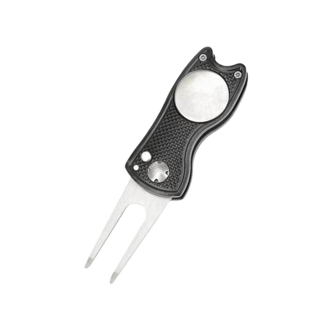tredstone Golf Pitch Divot Repair Switchblade Ball Marker Groove Cleaner Black