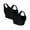 Black, variant on Chroia 2-Pack Science Posture Bra - Front Closure Wireless Sports Support