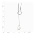 thumbnail image 2 of White Sterling Silver necklace Pearl Freshwater 19.5 in 1 mm, 2 of 2
