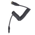 thumbnail image 4 of PULUZ 3,5 mm TRRS hembra a tipo C macho Adaptador de audio para micrófono en vivo Cable en espiral con resorte, 4 of 8