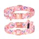 thumbnail image 1 of Una variedad de patrones de flores, collar para perro con flores,, 1 of 5