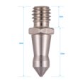 thumbnail image 2 of Irfora Accesorio para trípode Acero inoxidable Tornillo de pie de 3/8 pulg. Cámara corta para Andoer Benro Kingjoy Trípode Monopie Irfora Pico de pie, 2 of 7