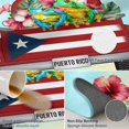 Puerto Rican Rug Designs Round Rug 8ft, Puerto Rican Flag Low Pile Washable Rugs for Bedroom ...