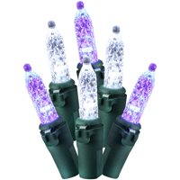 Color Sync 23.5 ft. Dual Color 100 8-Function LED M5 Lights, White and Blue